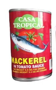Canned Mackerel from 중국 supplied by Tropical Food Manufacturing (Ningbo) Co., Ltd - Can 고등어 가공품