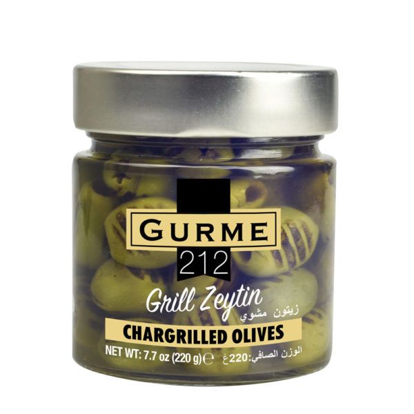 CHARGRILLED OLIVES 255CC JAR from 튀르키예 supplied by Gurme212 Ürün. San. ve Tic. Ltd. St - Chargrilled 올리브