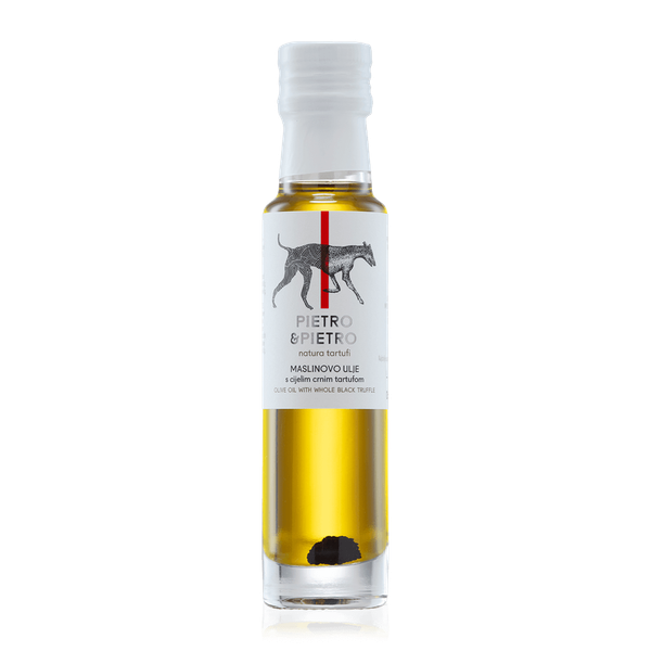 Olive Oil with Truffle from Croatia supplied by Natura Truffles - Extra Virgin Olive Oil