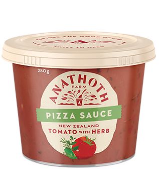 NZ TOMATO WITH HERB from New Zealand supplied by Anathoth Limited - Pizza Sauce Other Sauce Products