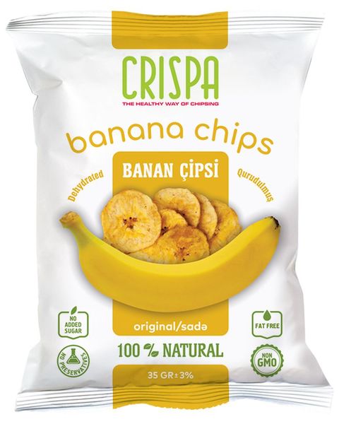 Dried Banana from 아제르바이잔 supplied by Crispa Snacks LLC - Banana 과일스낵