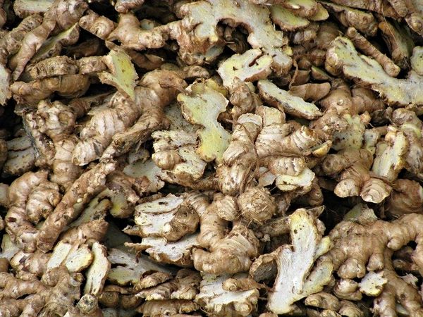 Ginger from Ivory Coast supplied by AFRECO - Sliced Whole Ginger