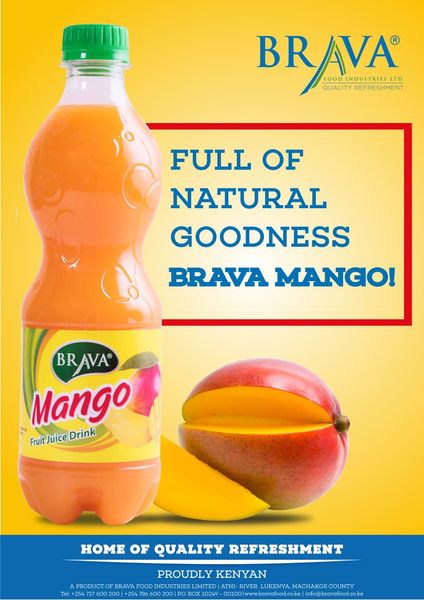 Mango Juice from 케냐 supplied by Brava Food Industries - Concentrate 망고주스