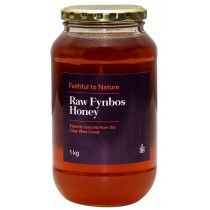 Faithful to Nature Raw Fynbos Honey - 1kg from 남아프리카공화국 supplied by Faithful To Nature - Liquid 꿀