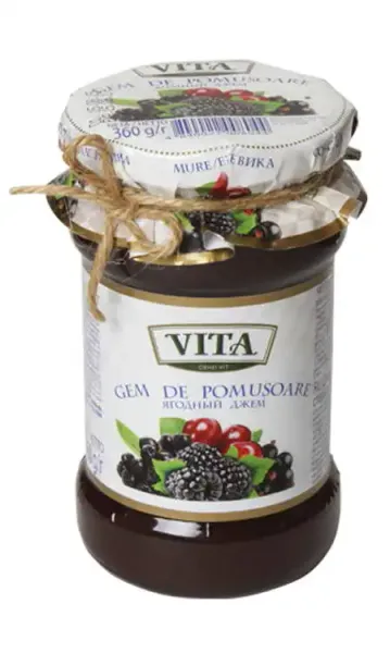 Raspberry Jam from Moldova supplied by Orhei Vit SA - Individually Wrapped (=IW) Raspberry Jam