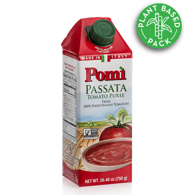 Tomato Puree from 이탈리아 supplied by Pomi USA - 퓨레 토마토 페이스트와 퓨레