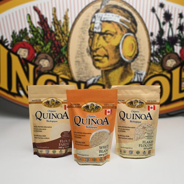 Quinoa from Canada supplied by Inca Gold Organics - Whole Quinoa