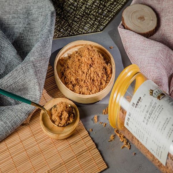 Canned Pork Floss from 대만 supplied by Central Livestock Farm - Floss 돼지고기 통조림