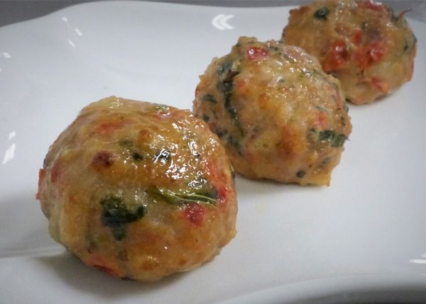 Frozen Chicken Meatballs from 미국 supplied by Saugatuck Kitchens, LLC - Meatball 닭고기 가공품