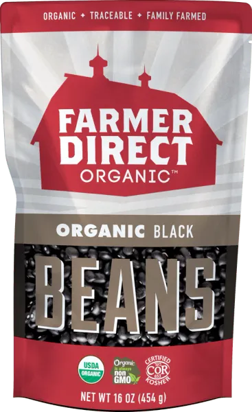 ORGANIC BLACK BEANS from 캐나다 supplied by Farmer Direct Cooperative - Organic 블랙빈
