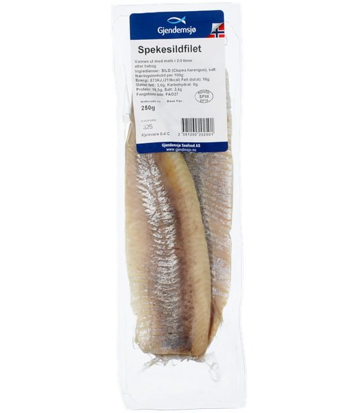 Herring Fillet from 노르웨이 supplied by GJENDEMSJØ FISK AS - Fillet 청어