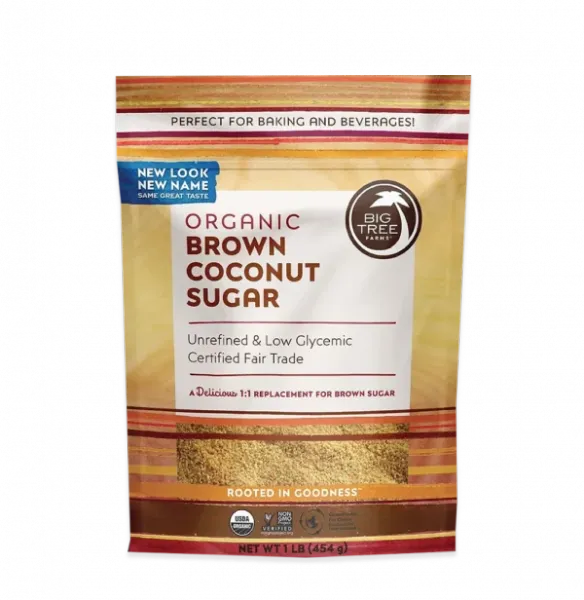 Organic Coconut Sugar from 미국 supplied by Big Tree Farms - Light Brown 코코넛슈가