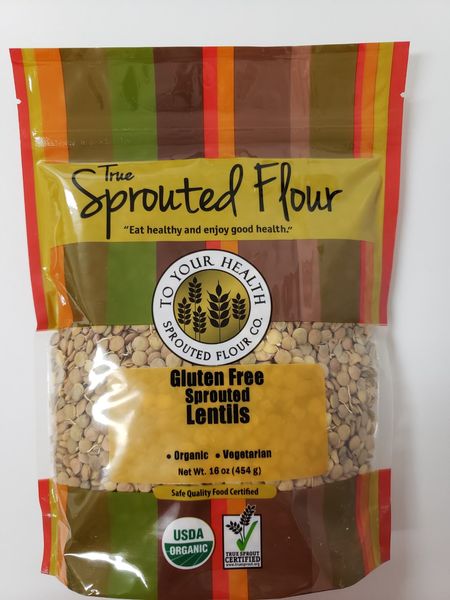 Lentils from 미국 supplied by To Your Health Sprouted Flour - Round 말린 렌틸