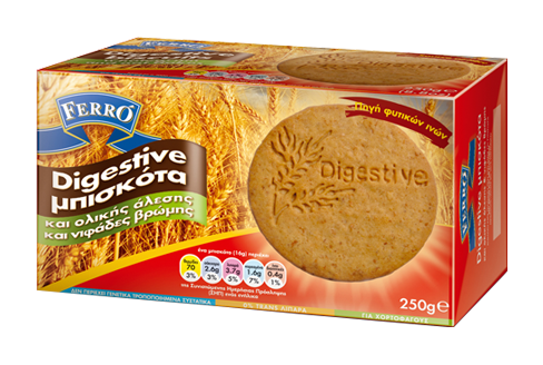 Digestive Biscuits from Greece supplied by ATHENEAN FAMILY BAKERY SA - Baked Biscuit & Cracker