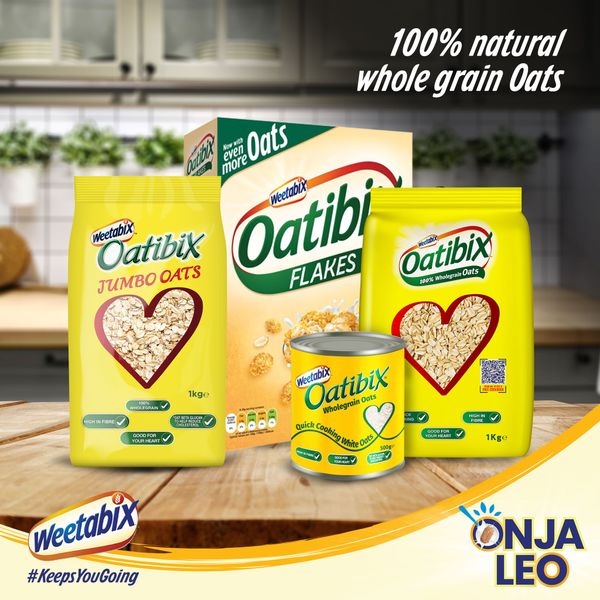 Oatmeal from 케냐 supplied by Weetabix - Rolled Oats (=Old Fashioned Oats = Flakes) 오트밀