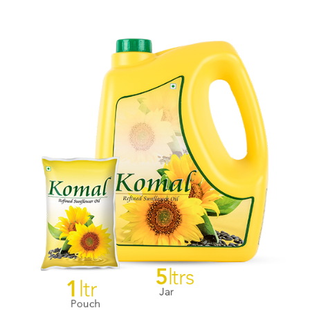 Sunflower Oil from India supplied by Kamani Foods Pvt Ltd - Refined Refined Sunflower Oil