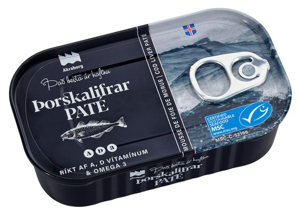 Cod Liver Pate from 아이슬란드 supplied by Akraborg - Preserved 파테
