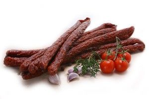 Sausage- Kabanos from 폴란드 supplied by Woy Sp. z o.o. - 50-74 kg 소시지