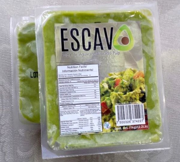 Escavo Avocado Pulp from 멕시코 supplied by Grupo Escamp - Pulp 아보카도 가공품