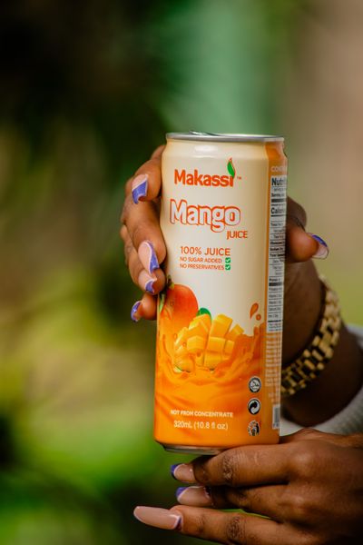 Mango Juice from United States supplied by Makassi Beverages - NFC (=Not From Concentrate=Directly Expressed) Mango Juice