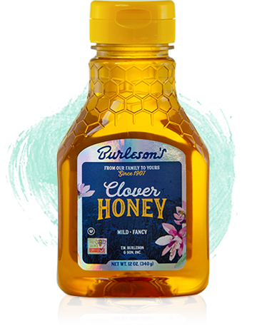 Honey from 미국 supplied by Burleson's Honey - Raw (=Natural Honey) 꿀