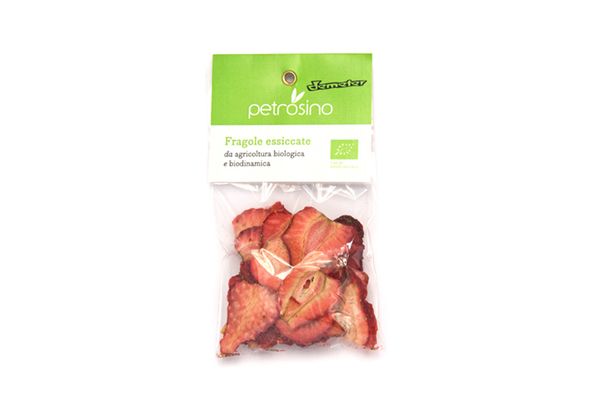Dried Strawberry from Italy supplied by Azienda Agricola Petrosino - Flowpack Fresh Strawberry