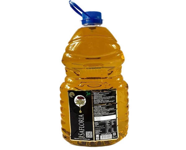 Safflower Oil 5L from 카자흐스탄 supplied by ТОО "Kaz-Ir Agro" - High Quality 잇꽃 오일