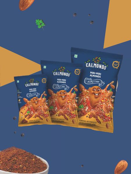 PERI-PERI ALMONDS from India supplied by Asco Global Exim Pvt. Ltd - Roasted and flavored with rock salt, garlic, onion, tamarind, spices and dehydrated herbs.. Almond Kernel