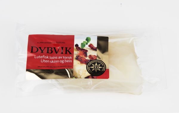 Lutefisk from 노르웨이 supplied by JAKOB OG JOHAN DYBVIK AS - Loin 냉동 화이트피쉬