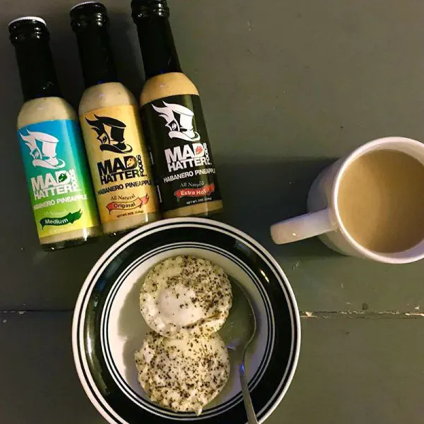 Habanero Pineapple Sauce from 미국 supplied by Mad Hatter Foods - 핫 페퍼(=Spicy) 기타 소스상품