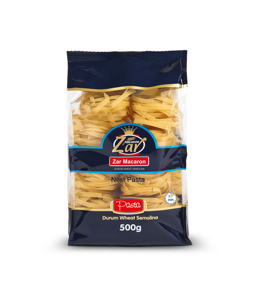 Nest Tagliatelle Zar Macaron from Iran supplied by Zar Macaron - Uncooked Uncooked Pasta