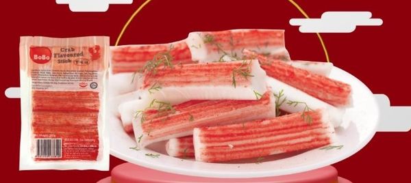 Crab sticks from Singapore supplied by Ha Li Fa - Frozen Other Value Added Seafoods