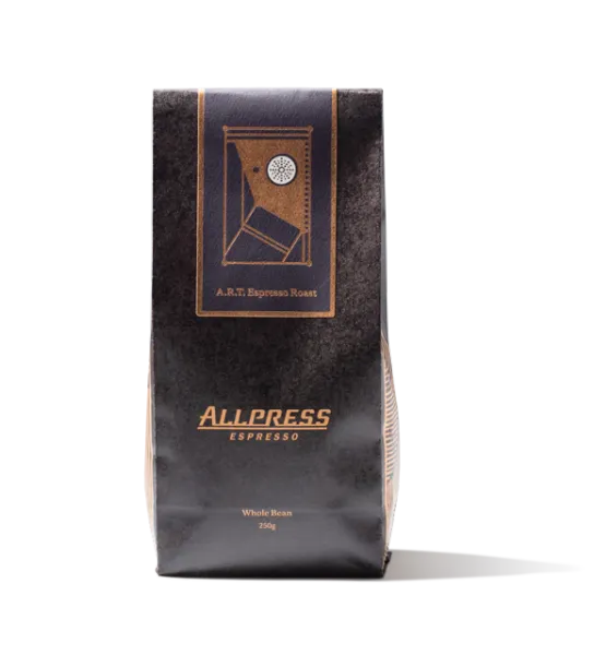 Coffee from 호주 supplied by Allpress Espresso - Dark Roast - Espresso Roast 생원두