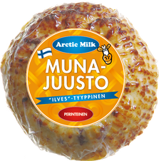 Cream Cheese- MUNAJUUSTO, traditional from 핀란드 supplied by Arctic Milk - Round 크림 치즈