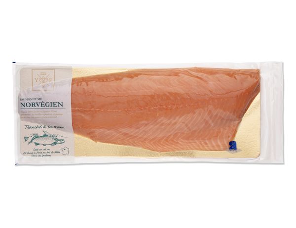 Norwegian Smoked Salmon from 프랑스 supplied by YSF - YVELINES SAUMON FUME - Sliced 연어