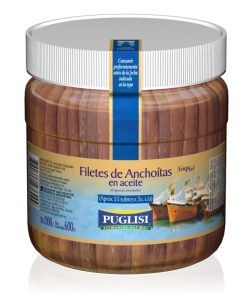 Anchovy fillets in oil from 아르헨티나 supplied by Copeca S.A. - Seasoned - Marinated 아르헨티나 멸치