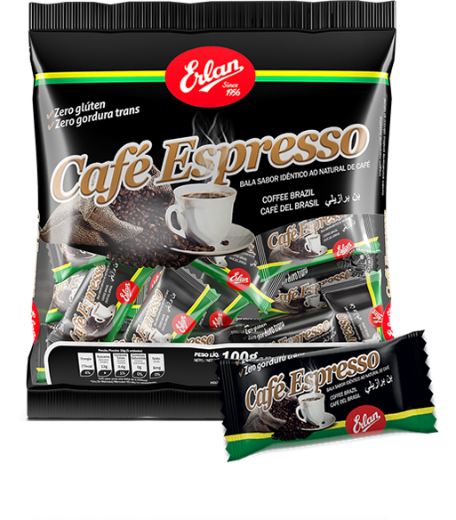 ESPRESSO COFFEE from 브라질 supplied by Produtos Erlan SA - 커피 캔디