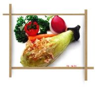 Frozen Grilled Whole Eggplant from 태국 supplied by Leo Foods Co., Ltd. - Frozen 가지 가공품