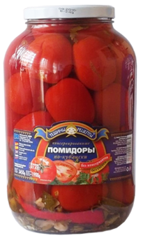 Tomatoes Marinated Tescheni Recepti from 독일 supplied by Cascada International Corp - Preserved 통조림 또는 병에 든 토마토