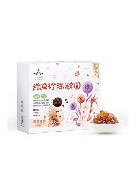 Tapioca Pearl Frozen Pack Brown Sugar Flavor from Taiwan supplied by TAIWAN ANYA BIOTECHNOLOGY CORPORATION - No Preservative Tapioca Pearl