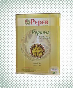 Green peppers from 그리스 supplied by Peper S.A. - 소금물 보존됨 신선 고추