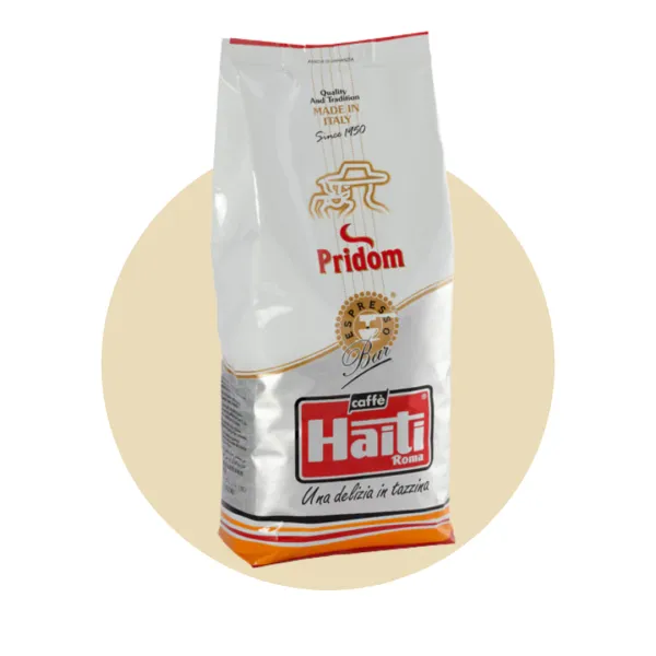 Pridom Coffee Bean from 이탈리아 supplied by Caffè Haiti Roma di Martella Azeglio & C. S.r.l. - Blended 생원두