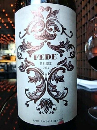 Fede from 아르헨티나 supplied by Lorenzo de Agrelo - 레드 와인