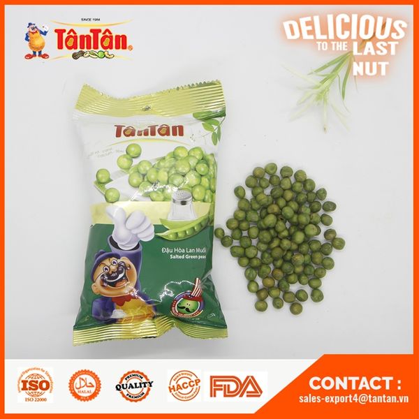 SALTED GREEN PEAS from 베트남 supplied by TAN TAN CULTIVATION - MANUFACTURING - TRADING COMPANY LIMITED - salted green pea 견과 스낵