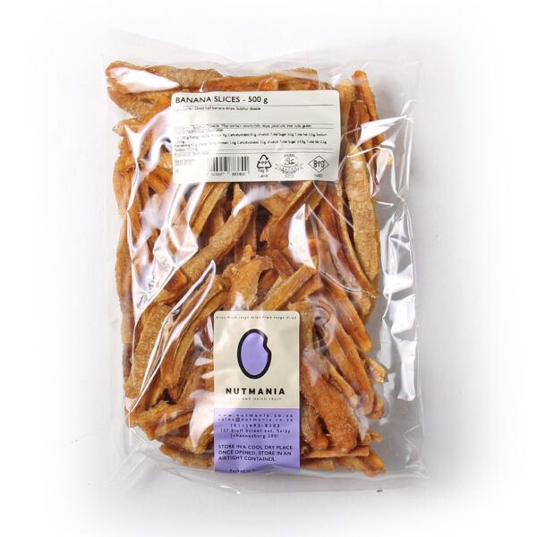 Banana Slices from 남아프리카공화국 supplied by Nutmania - Chips 말린 바나나