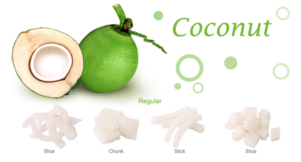 Coconut from 태국 supplied by Chin Huay Co., Ltd. - Strips 기타 신선 코코넛