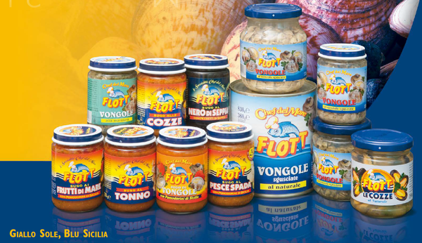Pasta sauce based with fish from Italy supplied by Flott Spa - Fish Sauce