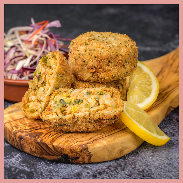 CRABBIE CRABCAKES from 영국 supplied by The Fabulous Catch Company - Cooked 게 가공품