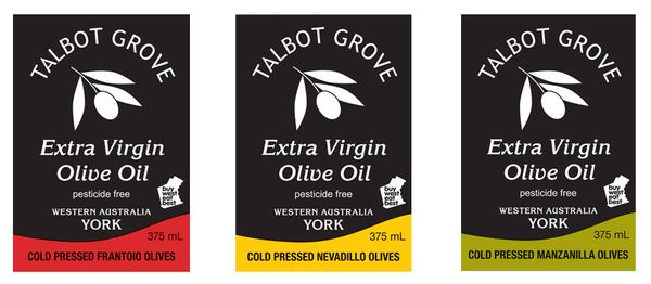 Extra Virgin Olive Oil from Australia supplied by Talbot Grove - Frantoio Olive Oil