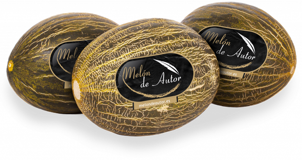 Fresh Whole Melon from 스페인 supplied by MELÓN DE AUTOR - Carton Box (=Cardboard Box) 신선 멜론(머스크 멜론)